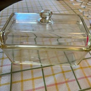 Vintage Westinghouse refrigerator glass